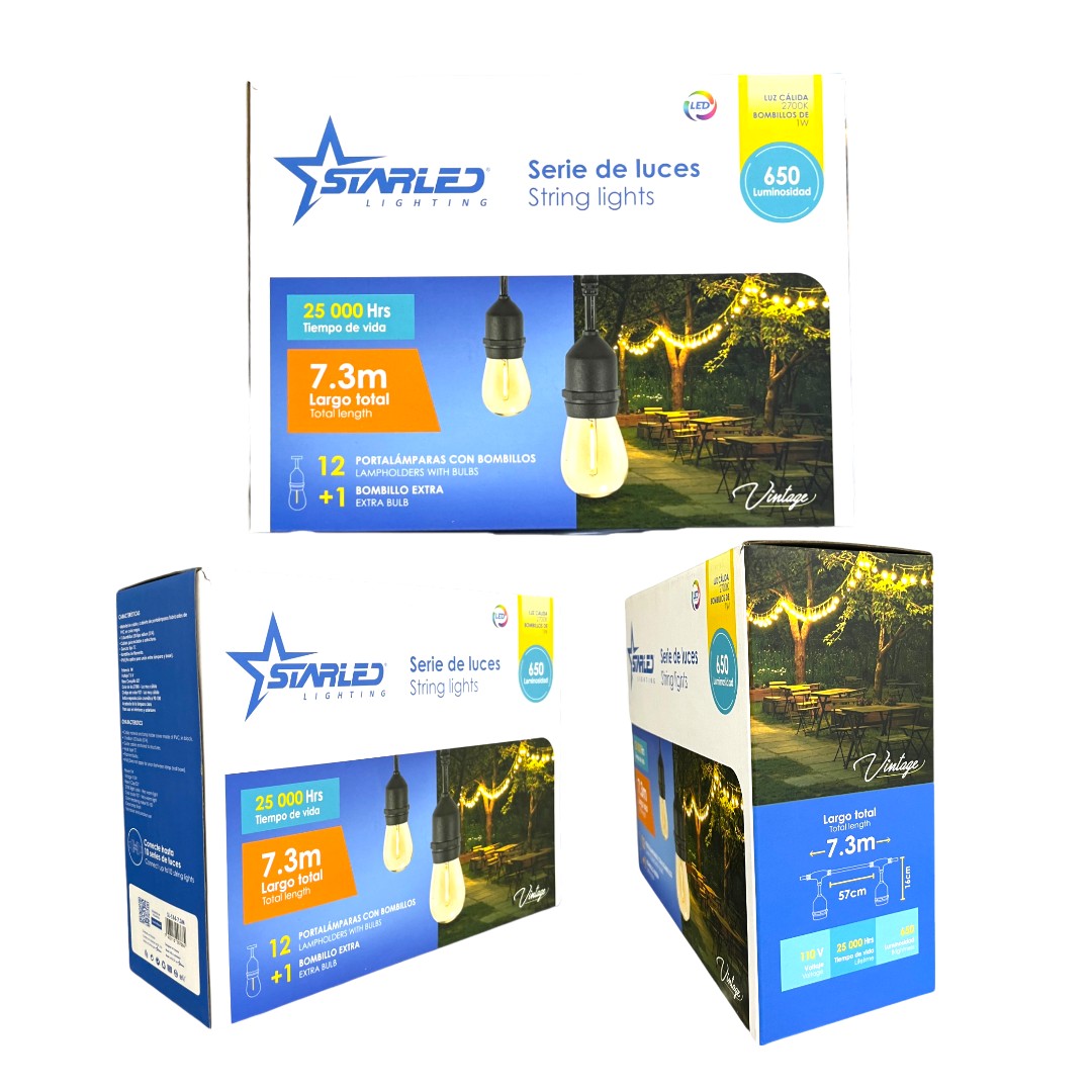 BOMBILLO LAMPARA SERIE 7.3M DE 12+1PCZ BOMBILLO LAMPARA SERIE 7.3M DE 12+1PCZ